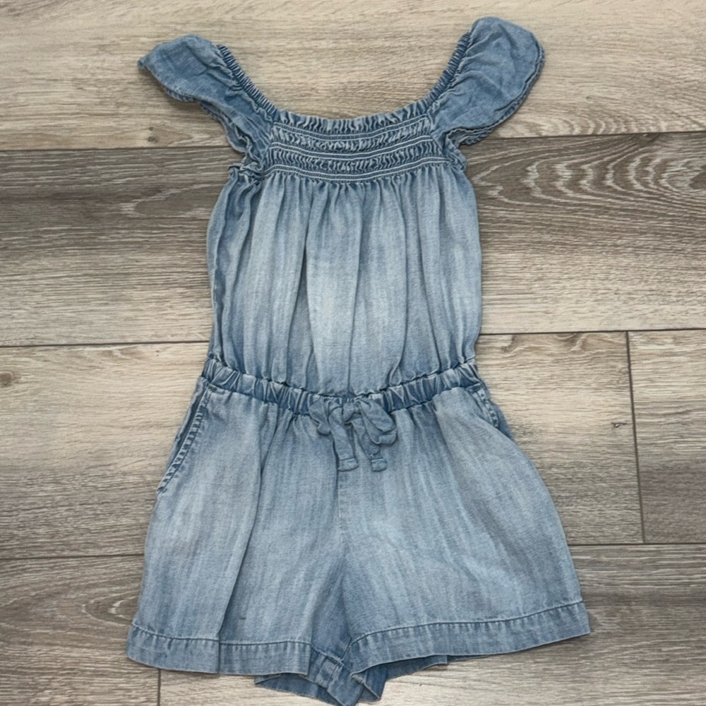Cloth & stone denim romper